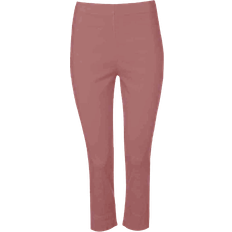 Roman Cropped Stretch Trouser - Dusky Pink