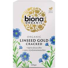 Ready Meals Biona Organic Linseed Gold Cracked 500g