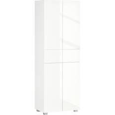 Homcom 4-Door Kitchen Cupboard Storage Cabinet