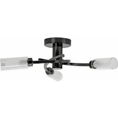 MiniSun 3 Way Spiral Ceiling Flush Light