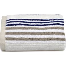 Allure Merlin Stripe Hand Bath Towel Blue