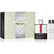 Prada Men Gift Boxes Prada Luna Rossa Carbon EdT 100ml + EdT 2x10ml