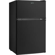 Under counter fridge freezer Igenix IG347FFB Freestanding Black