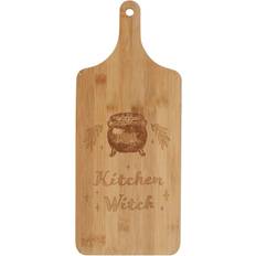 Horror-Shop Kitchen Witch Holz Schneidebrett Halloween Chopping Board