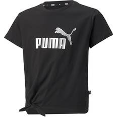 Puma Essentials Logo Knotted Youth Tee - Black (846956_01)