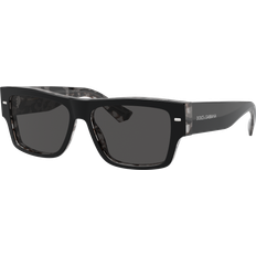 Men Glasses Dolce & Gabbana Man Black On Grey Black On Grey