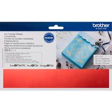 Red Pen Accessories Brother scan n cut red foil 4 sheets 10cm x 20cm brand caftsred1