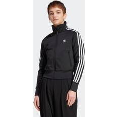 Adidas Polyester Outerwear Adidas Firebird Women Track Tops Black