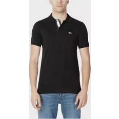 Tommy Hilfiger Slim Placket Polo Black