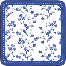 Blue Coasters Premier Housewares Maison Blue Rose Coaster