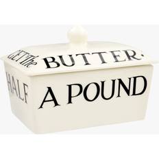 Emma Bridgewater Black Half Small Butter Dish