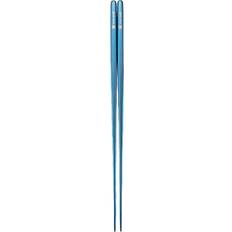 Blue Chopsticks Snow Peak Anodized Titanium Chopsticks