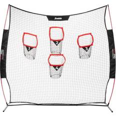 Franklin Sports 8-Foot Football Accuracy Target, Black Red White