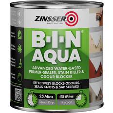 Zinsser bin white Zinsser Bin Aqua Stain-Blocking Primer Woodstain White