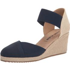 Anne Klein Women's Zoey Wedge Sandal, Navy