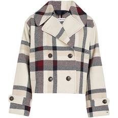 Tommy Hilfiger Check Peacoat - Twill G Stp Check L/Ecru