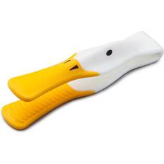 Black Cooking Tongs Zeal Silicone Duck Toast White Cooking Tong