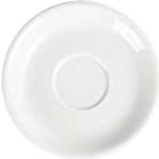 Olympia Whiteware Cappuccino Saucer Plate 12pcs