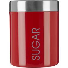 Premier Housewares Maison Red Enamel Sugar Kitchen Container