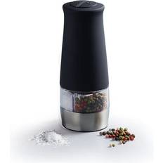 Black Spice Mills KitchenCraft Masterclass Electric Dual Salt Spice Mill