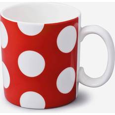 Red Cups B&Q Bartleet Large Spotty Cup