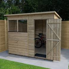 Forest Garden Brown Outbuildings Forest Garden Beckwood 25yr Guarantee Shiplap (Building Area )