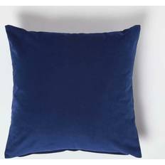 Homescapes Luxury Soft Velvet Complete Decoration Pillows Blue