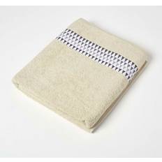 Homescapes Sheet Bath Towel Beige