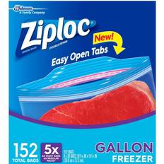 Ziploc double freezer total: Plastic Bag & Foil
