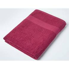 Homescapes Burgundy, Jumbo 500 Bath Towel Red