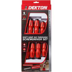 Dekton Soft Grip Go Through Bit Screwdriver