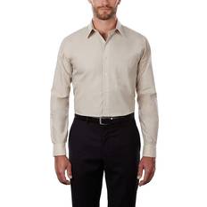 Van Heusen Men's Regular Fit Poplin Dress Shirt - Stone