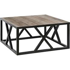 Henn&Hart Jedrek 35'' Wide Square Coffee Table