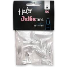 Halo by Pure Nails Gel Nails Jellie Tips Almond Soft Tips Refill