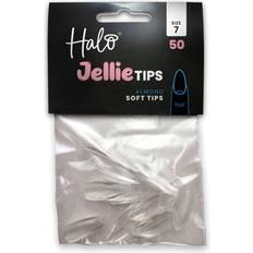 Halo by Pure Nails Gel Nails Jellie Tips Almond Soft Tips Refill Pack