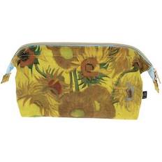 Yellow Bags Van Gogh sunflowers wash/toiletries bag