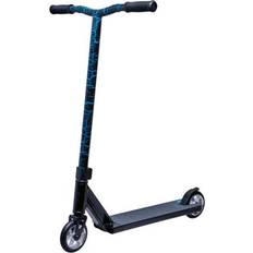 Crisp Blaster Stunt Scooter Black/Blue Cracking