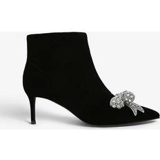 Kurt Geiger London Belgravia Bow Ankle Boots, Black