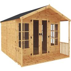 Brown Small Cabins Mercia Garden Products Wessex Summerhouse (Building Area )