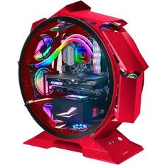 Mars Gaming Semi-tower Box NCORB Red Red RGB