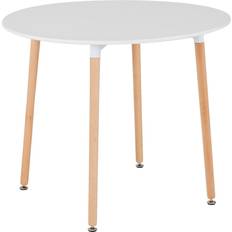 SECONIQUE Lindon Wood Dining Table