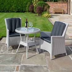 Grey Bistro Sets Garden & Outdoor Furniture Rowlinson Prestbury 2 Bistro Set