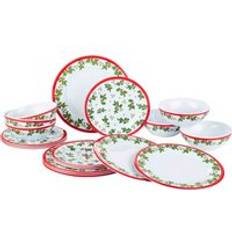 Waterside 18 Melamine Holly Dinner Set 18pcs