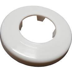 Tycner 40mm White Rosette Collar Rose Cover