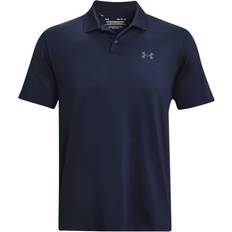 Under Armour Long Sleeves Clothing Under Armour Men's Matchplay Polo - Midnight Navy/Pitch Grey