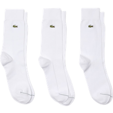 Lacoste Piqué Socks 3-pack - White