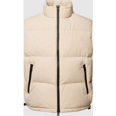 Hugo Boss Beige Vests Hugo Boss Daunenweste BIRONTINO BEIGE