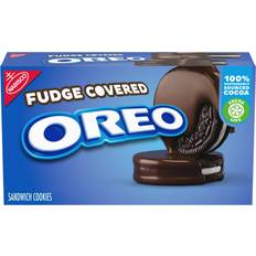 Oreo Fudge Covered Chocolate Sandwich Cookies 224g