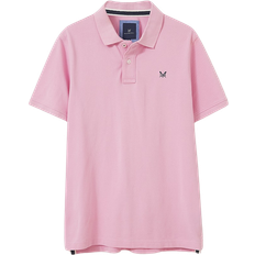 Crew Clothing Classic Pique Polo Shirt - Classic Pink