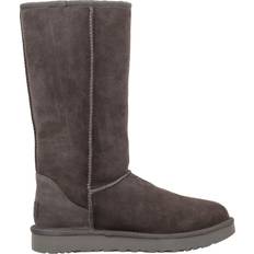 Grey - Women High Boots UGG Classic Tall II - Grey